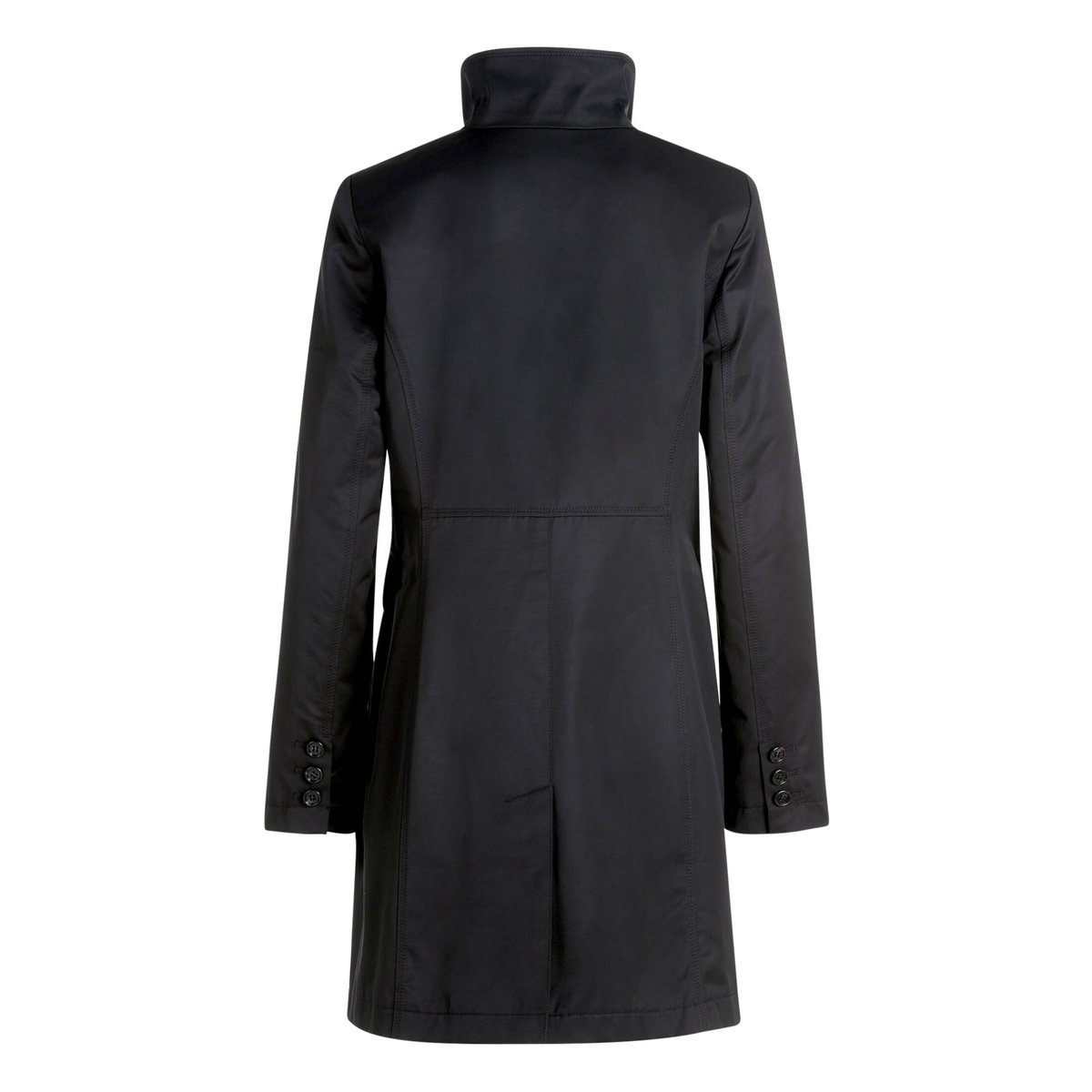 Manteau d'été à col droit noir, GIL BRET