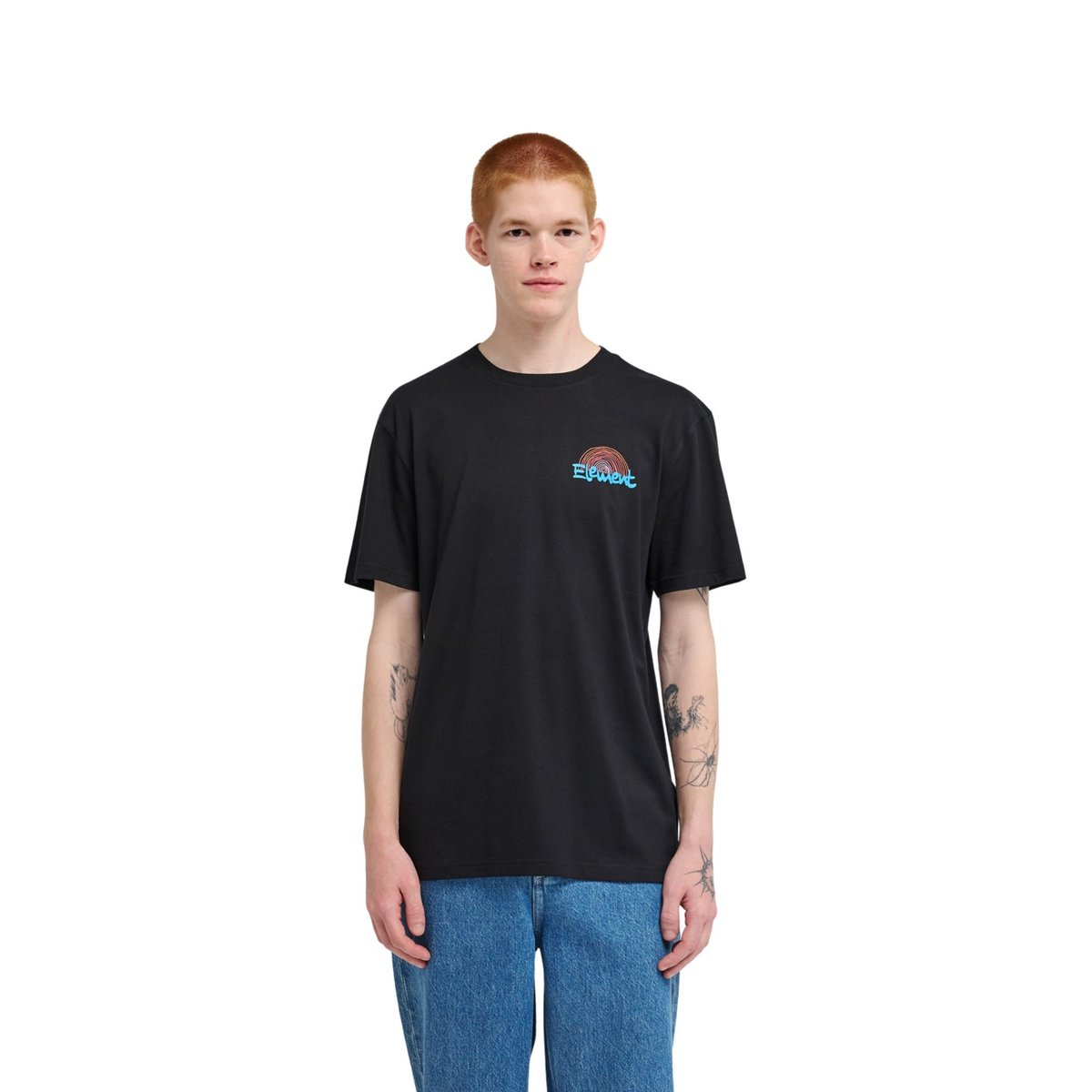 T-Shirt manches courtes SOUND WAVES noir flint black, ELEMENT