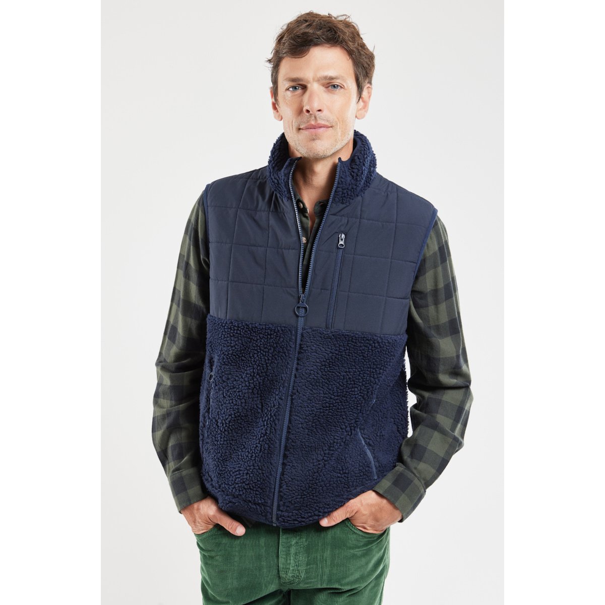 Veste polaire sans manches PENTAGON navy, BERMUDES