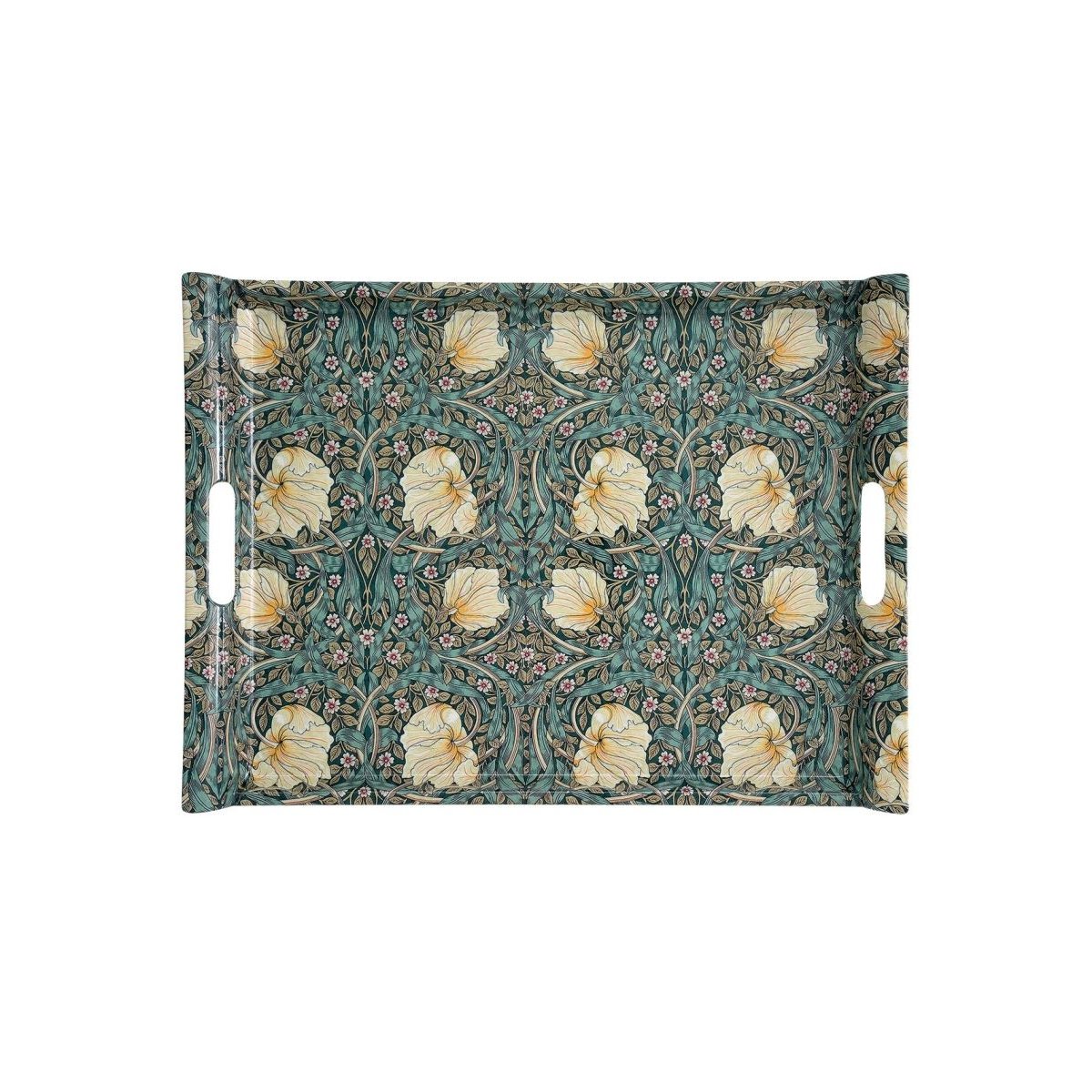 Plateau william morris noir 52 x 37 cm multicolore, EASY LIFE