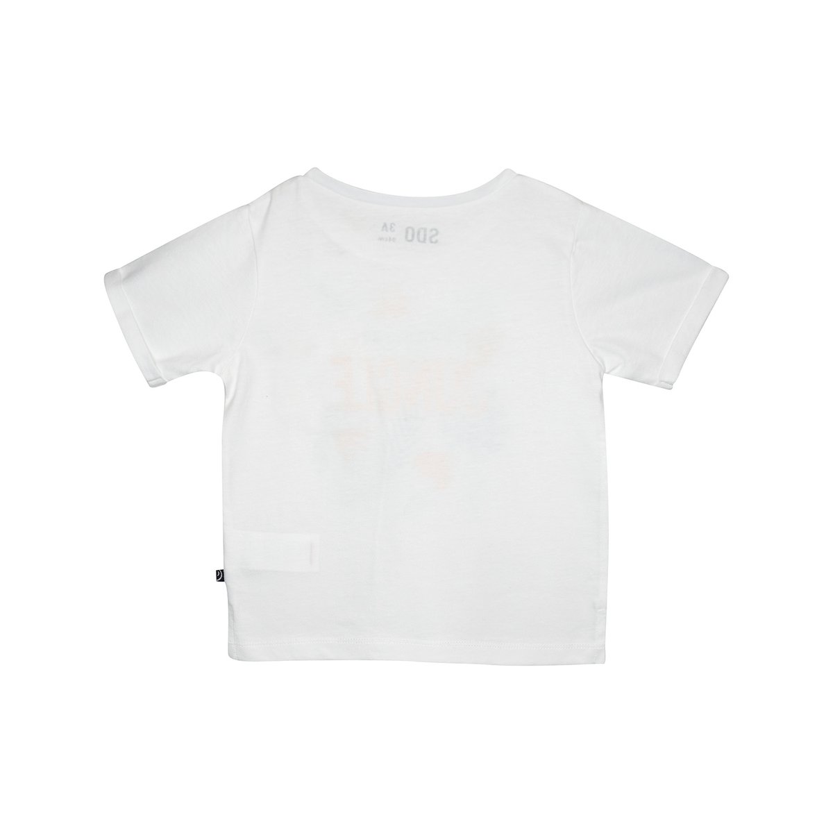 Tee shirt gill manches courtes enfant blanc, SUCRE D'ORGE