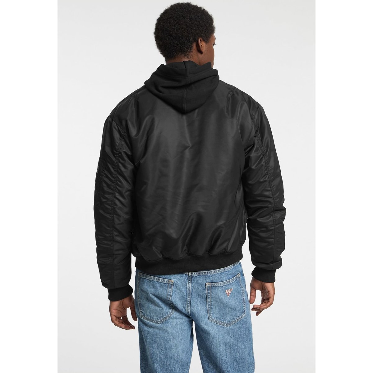 Blouson Aviateur noir, GUESS JEANS