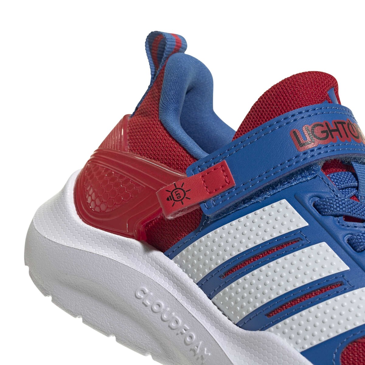 Sapatilhas LIGHTORAMA RNR SPIDER-MAN EL C azul/vermelho/branco, ADIDAS SPORTSWEAR