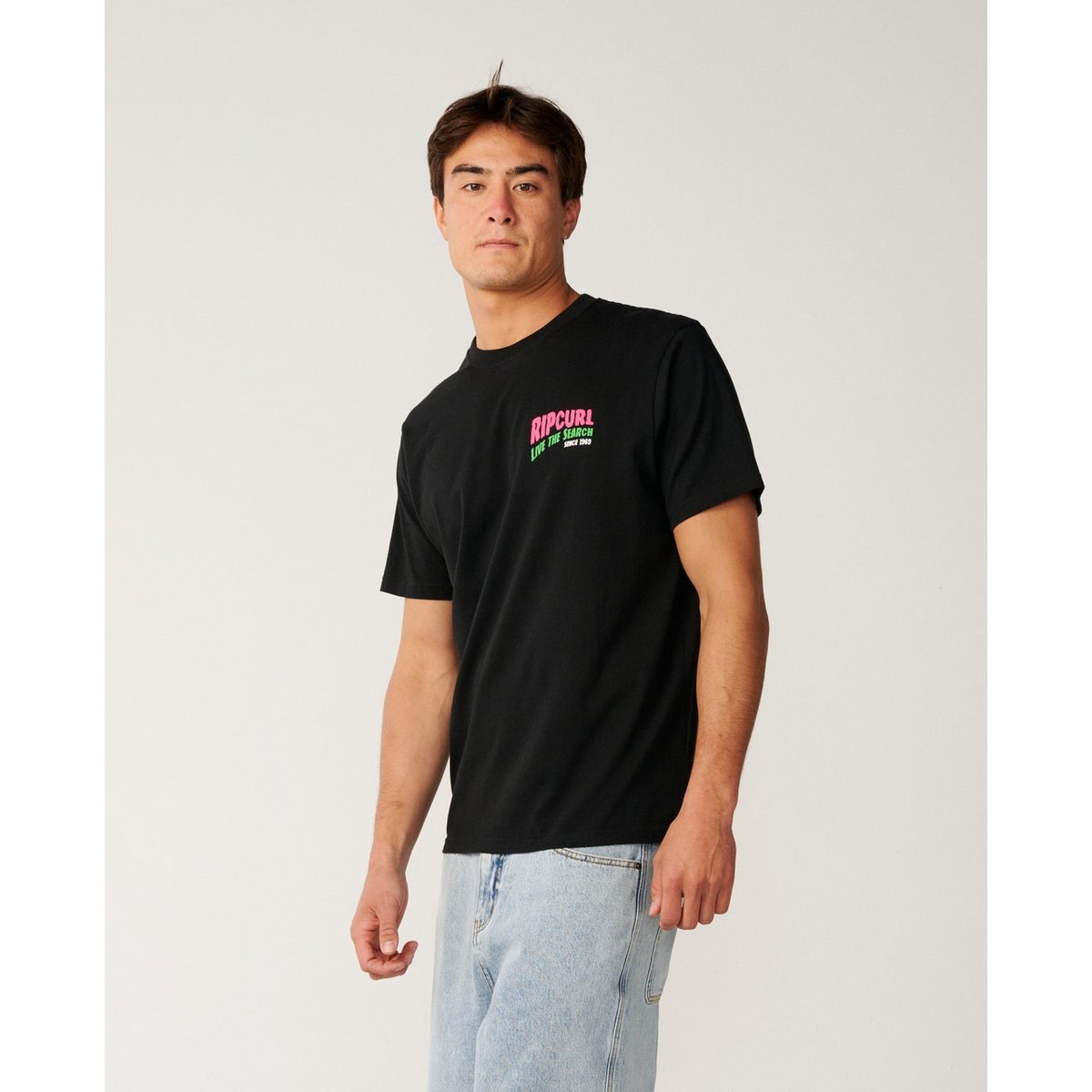 T-shirt relax SURF TRIP black, RIP CURL