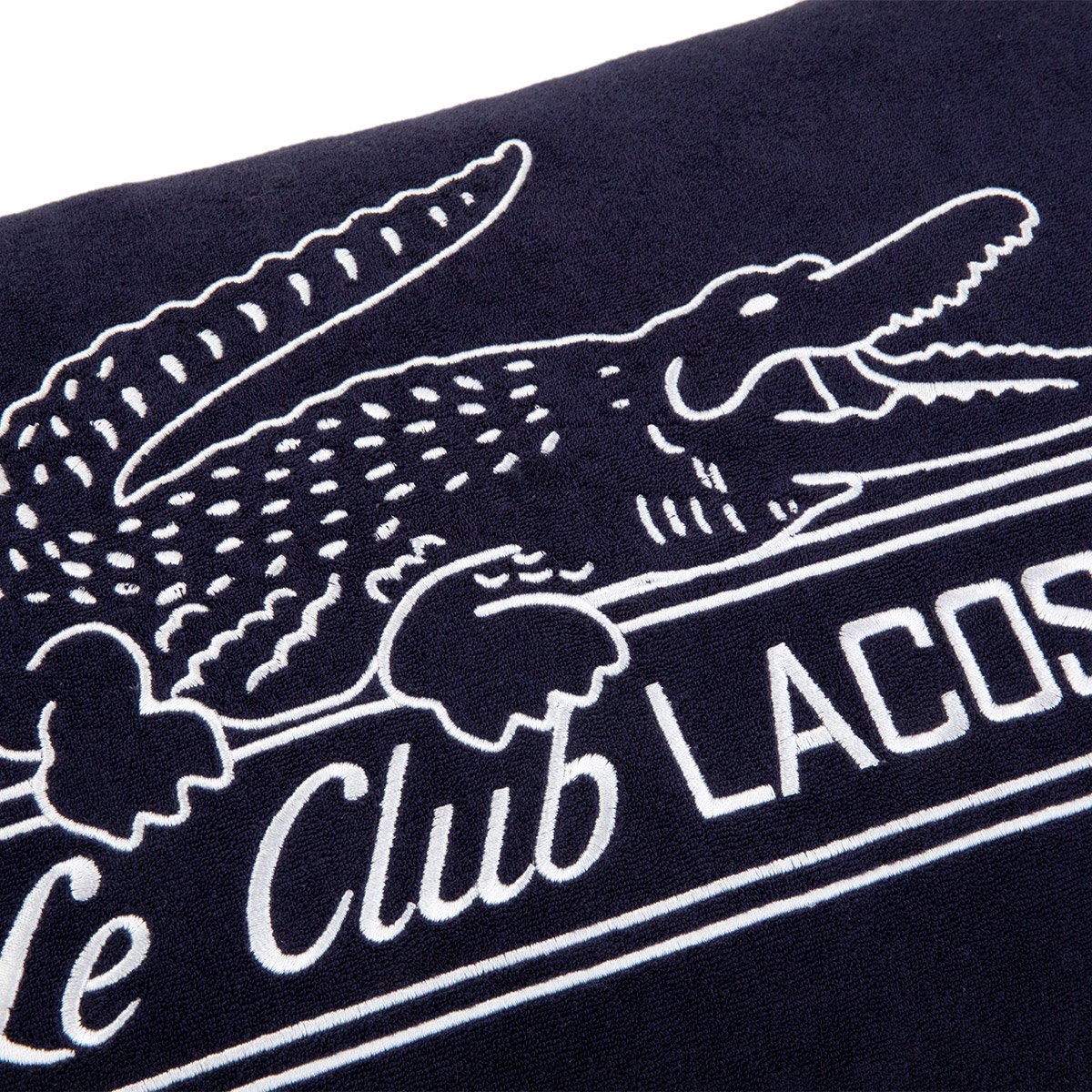 Housse de coussin en eponge, L LE CLUB marine, LACOSTE HOME