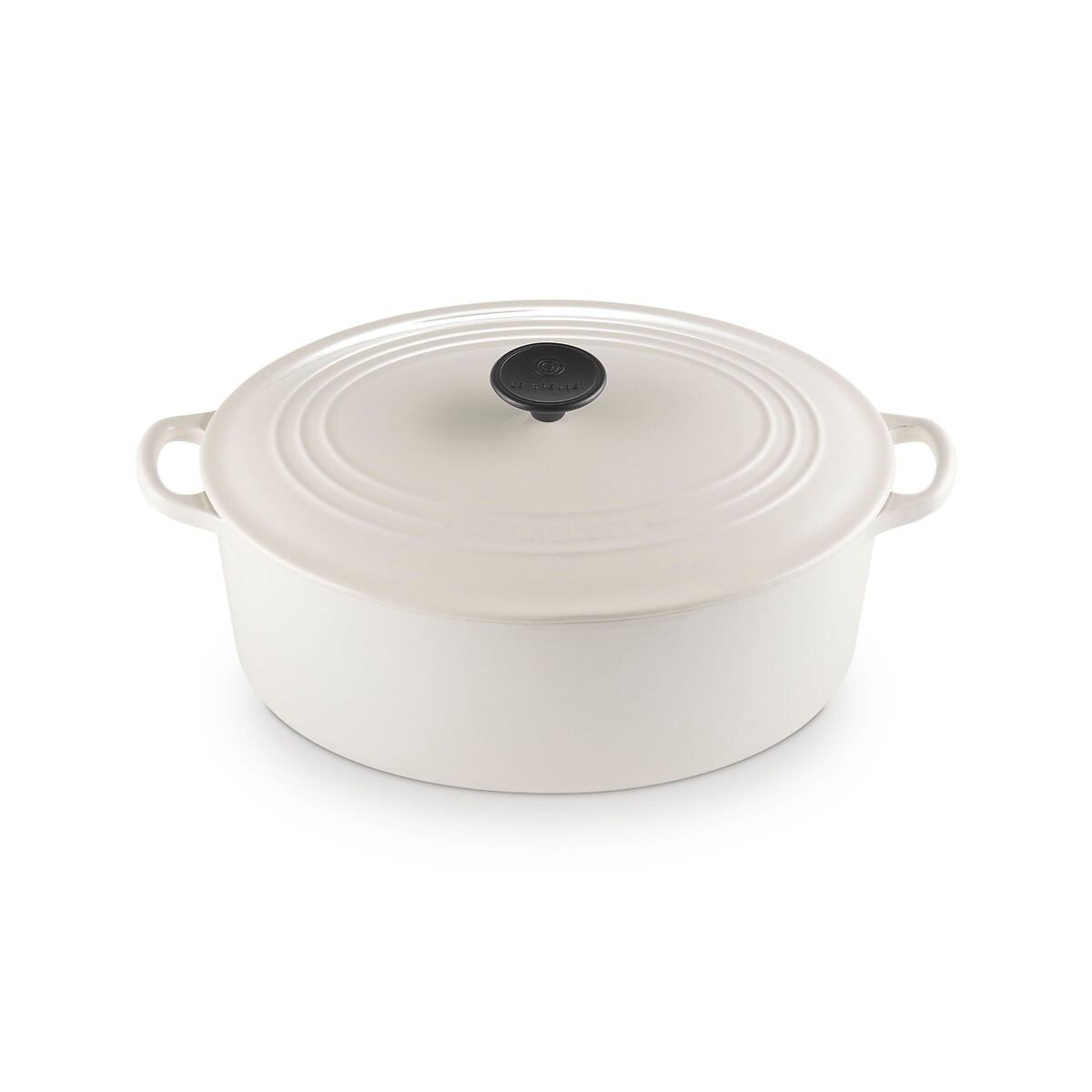 Cocotte ovale Tradition crème, LE CREUSET