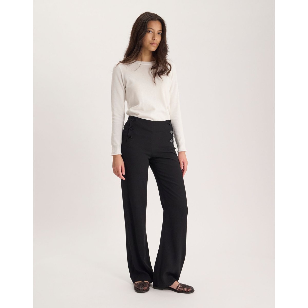Pantalon gabriel noir, INES DE LA FRESSANGE PARIS