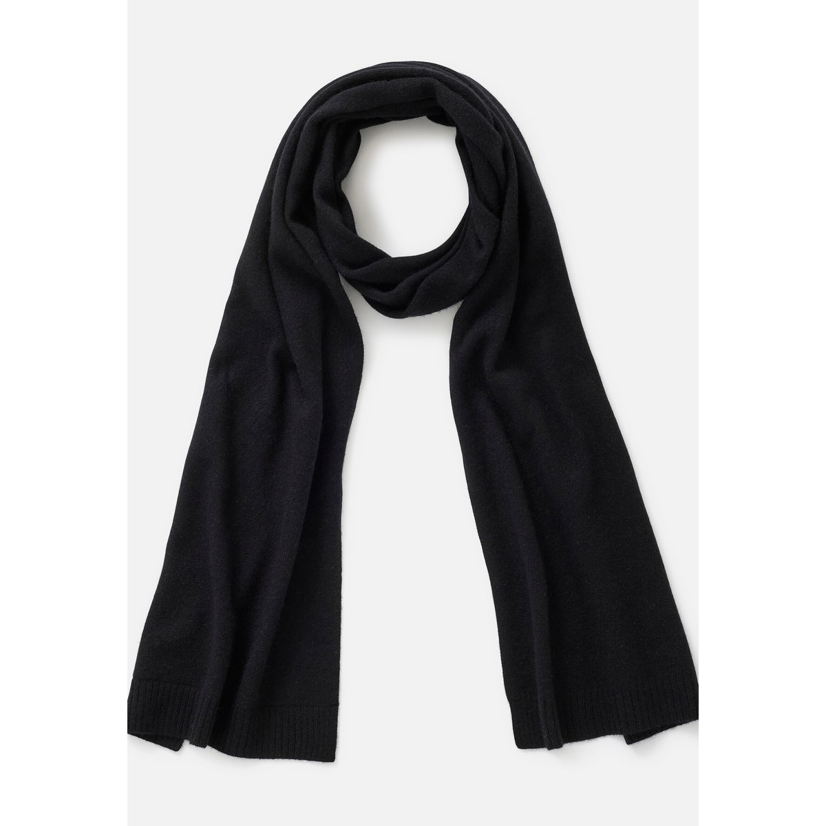 Echarpe pur cachemire noir, DAMART