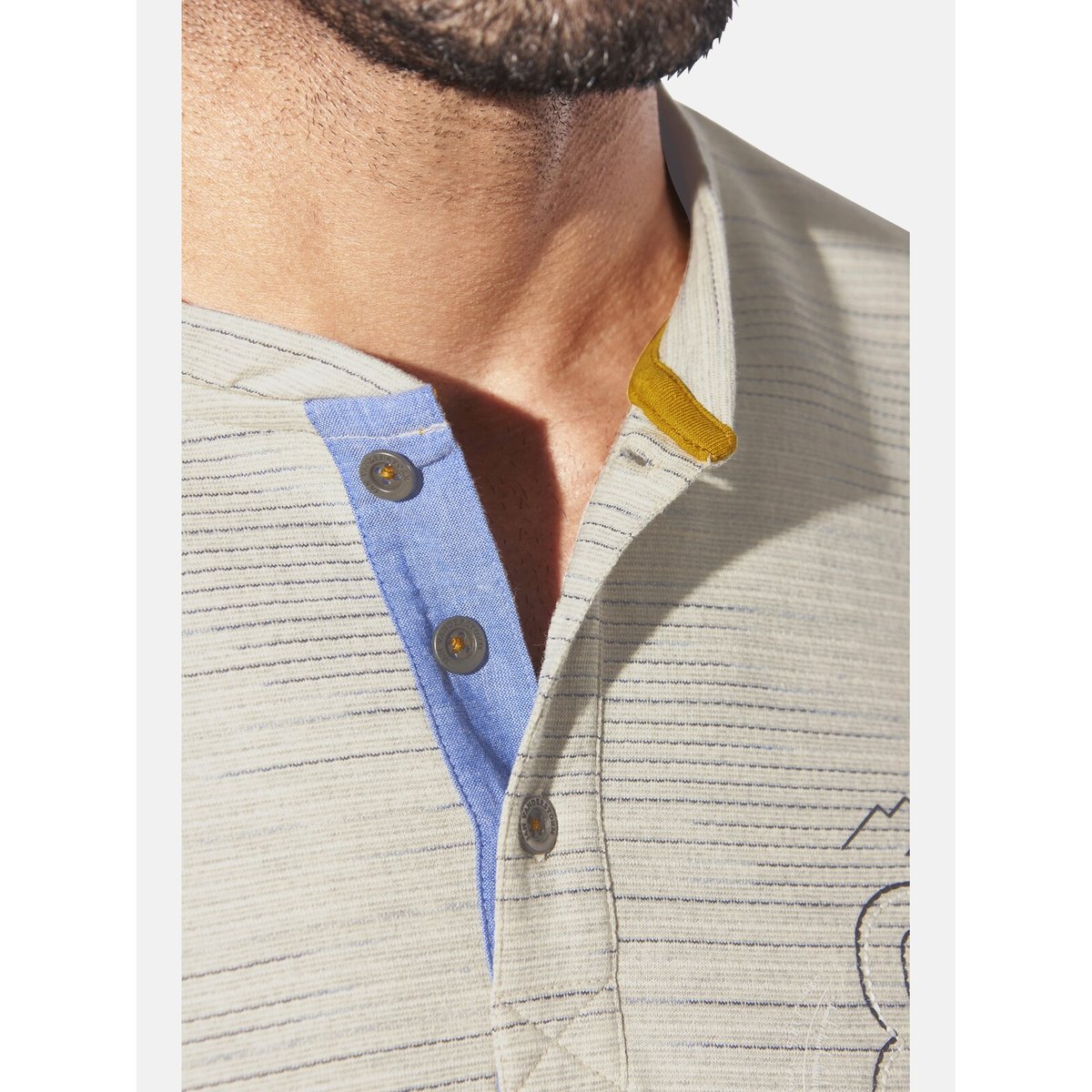 Sweatshirt MAGNUSGREN beige mélange, JAN VANDERSTORM