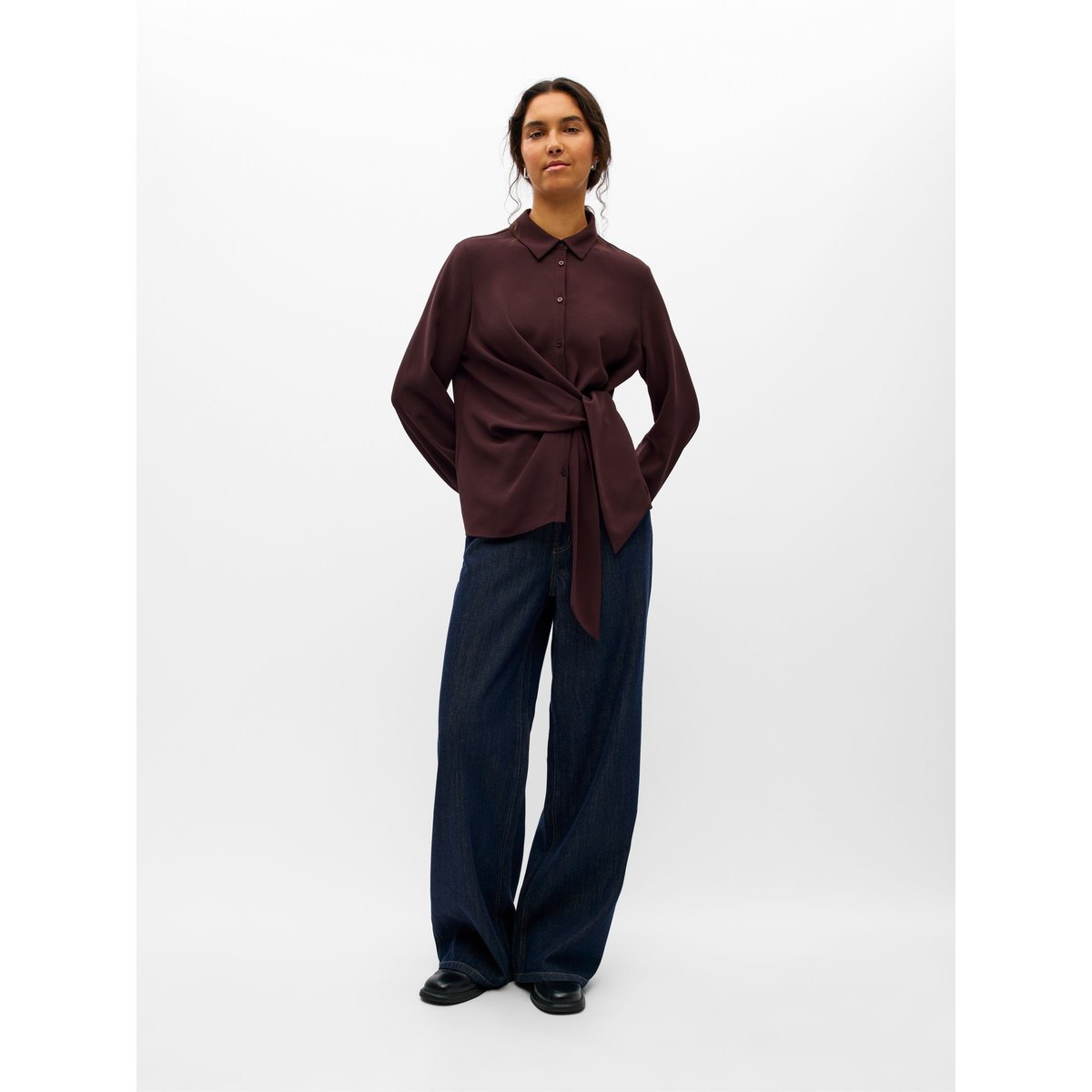 Chemise rouge - chocolate plum1, OBJECT