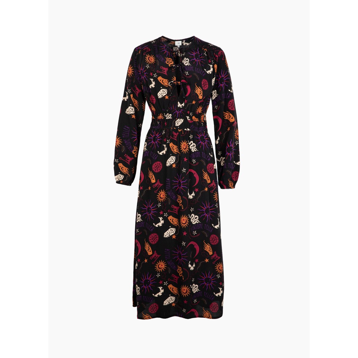 Robe Longue MERIVA bohème noir, AN'GE