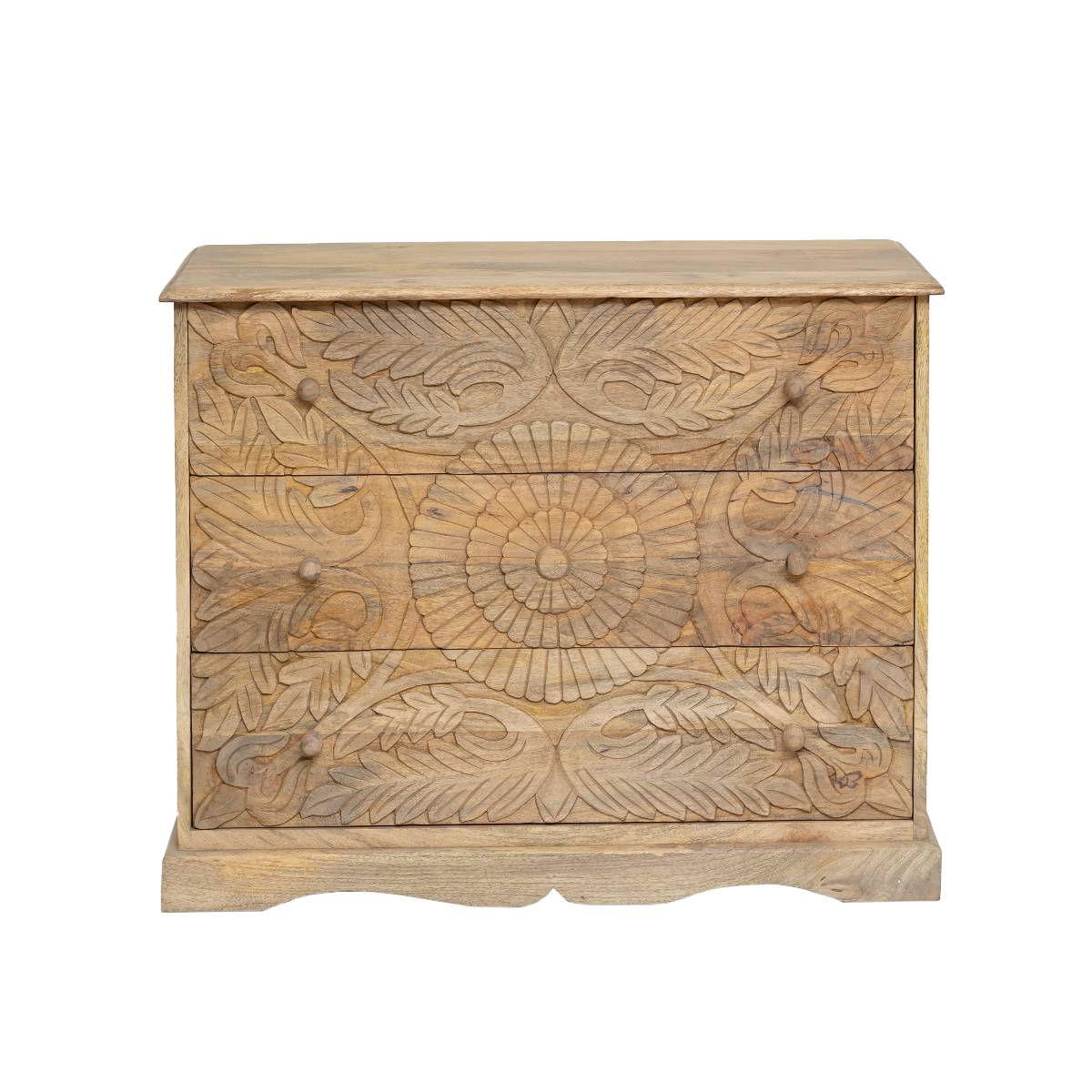 Commode en bois de manguier ADONIE bois clair, MADE IN MEUBLES
