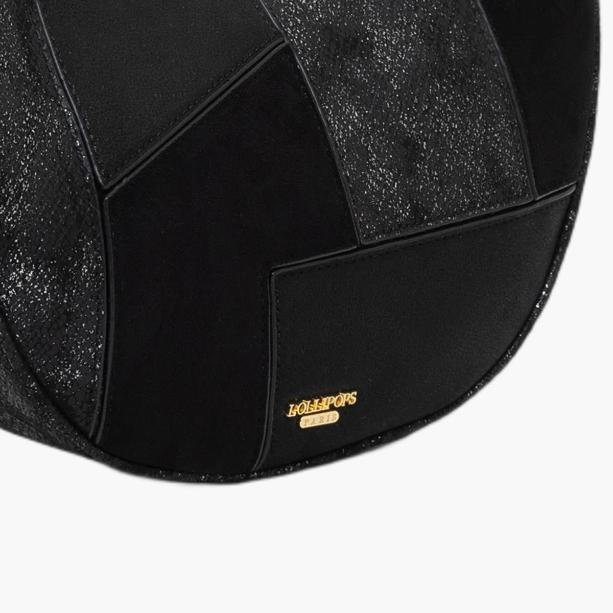 Sac hobo Trusty noir,doré, LOLLIPOPS