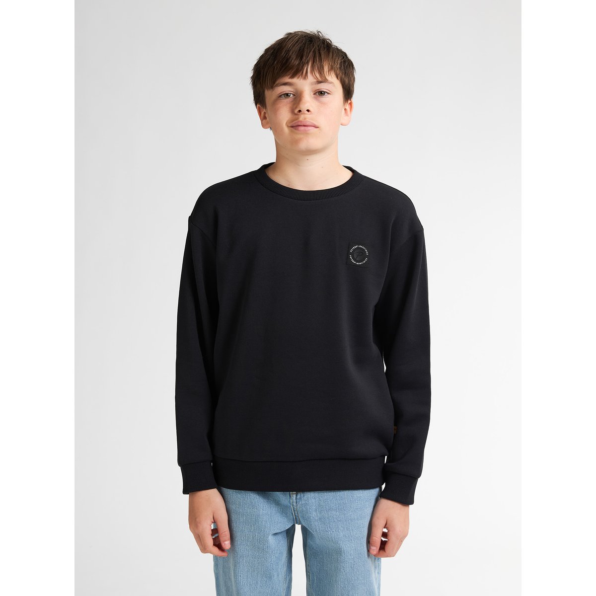 Sweat à logo adirondack noir deep black, PETROL INDUSTRIES