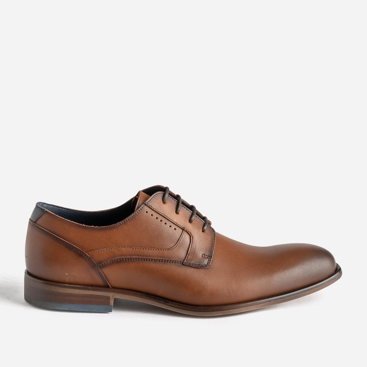 Derby en cuir FAUST cognac, ERAM