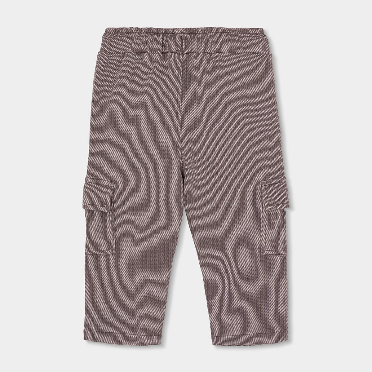 Pantalon garçon avec poches cargo marron, BOBOLI