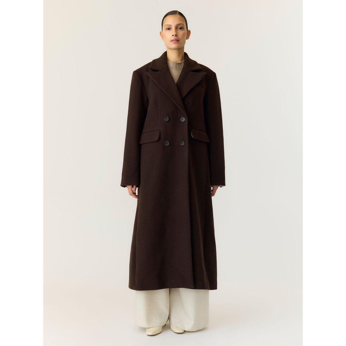 Manteau marron - coffee bean1, YAS
