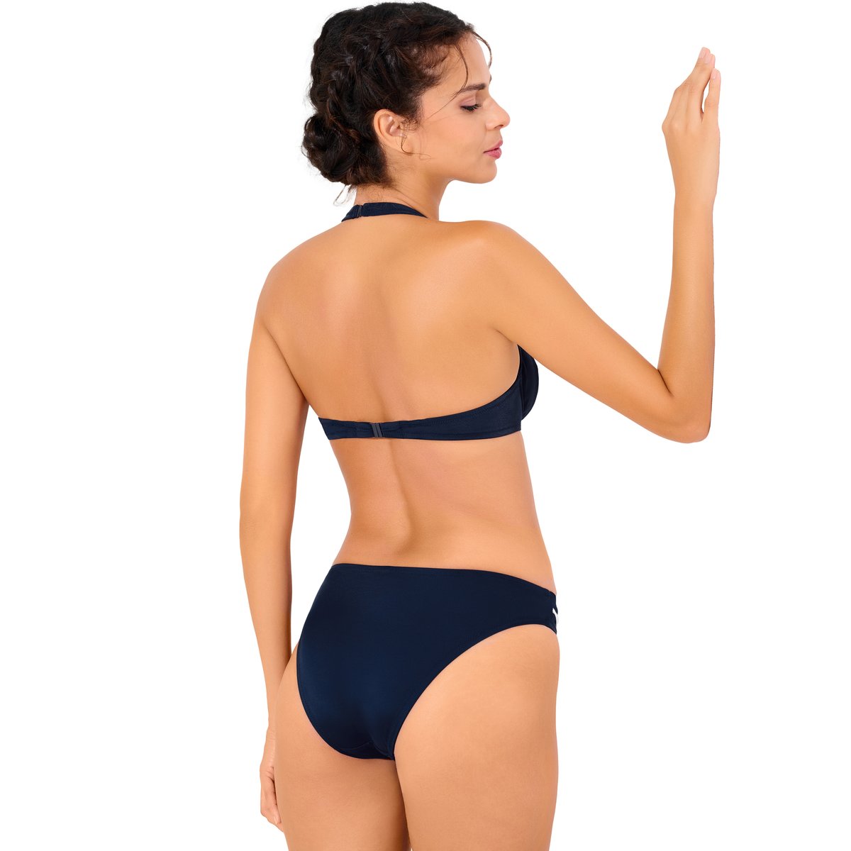 Haut maillot de bain armaturé UVITA bleu, LISCA