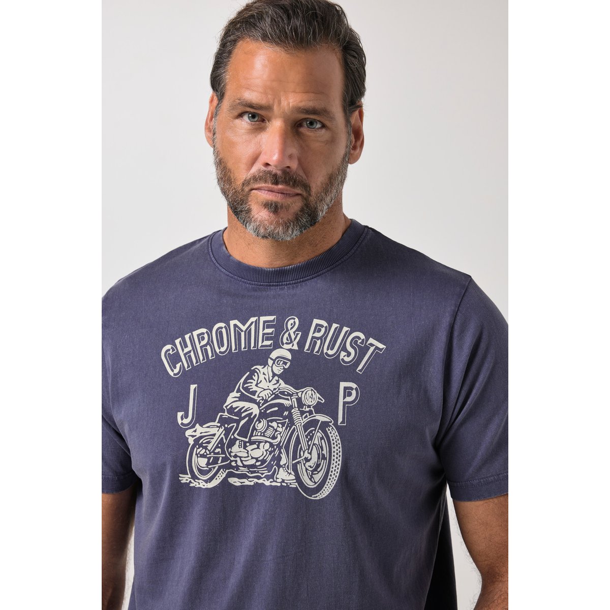T-shirt style vintage violet, JP1880