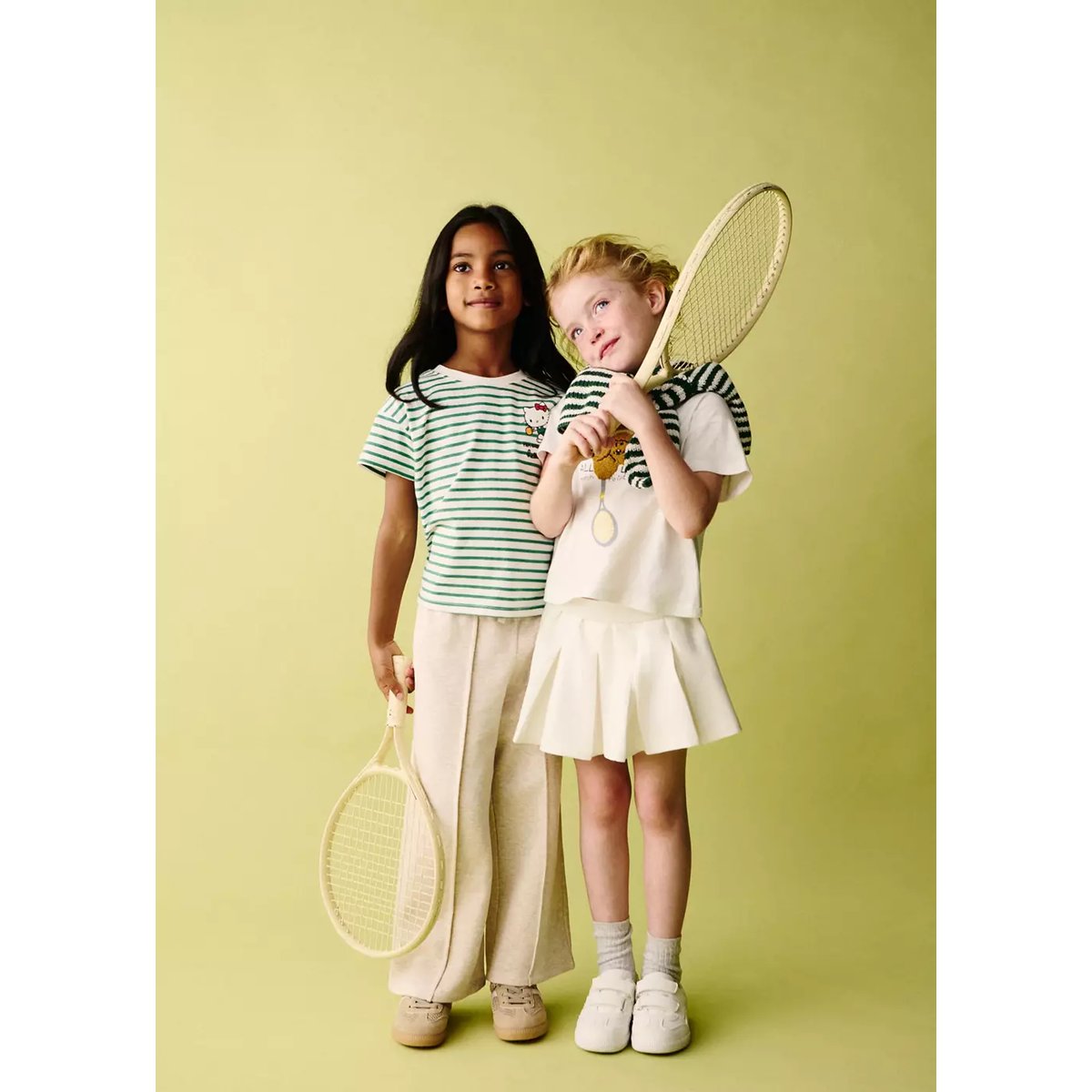 Jupe-short plissée blanc cassé, MANGO BABY