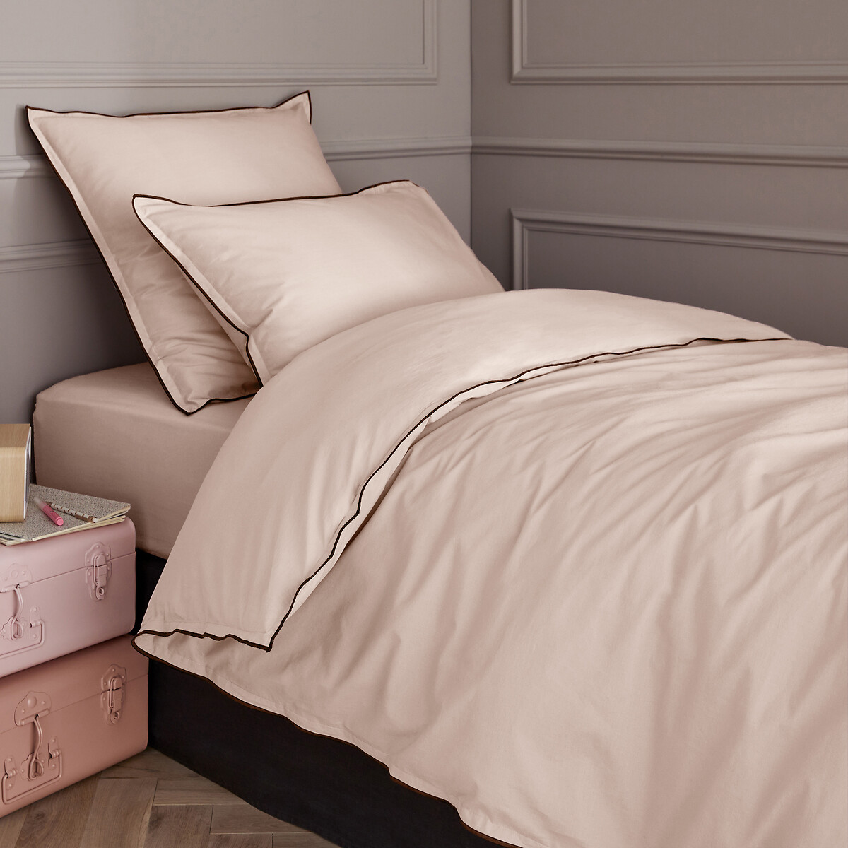 Copripiumino Per Bambini In Voile Di Cotone Bio Gypsum Casa E Giardino Biancheria Lenzuola Coperte Copripiumini La Redoute