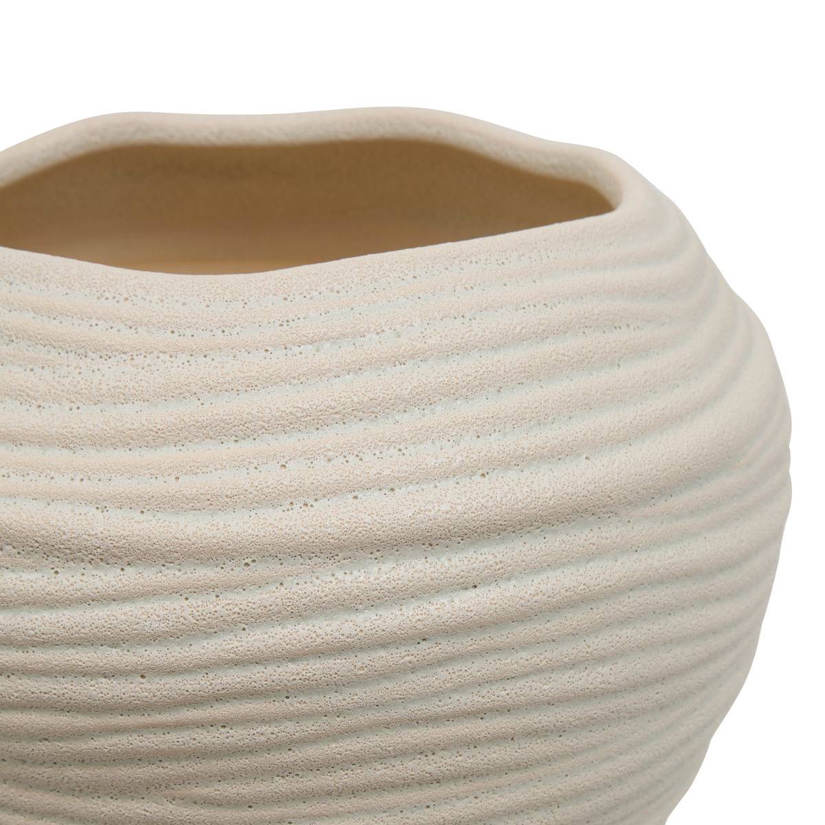 Vase PRUDI blanc, ATMOSPHERA