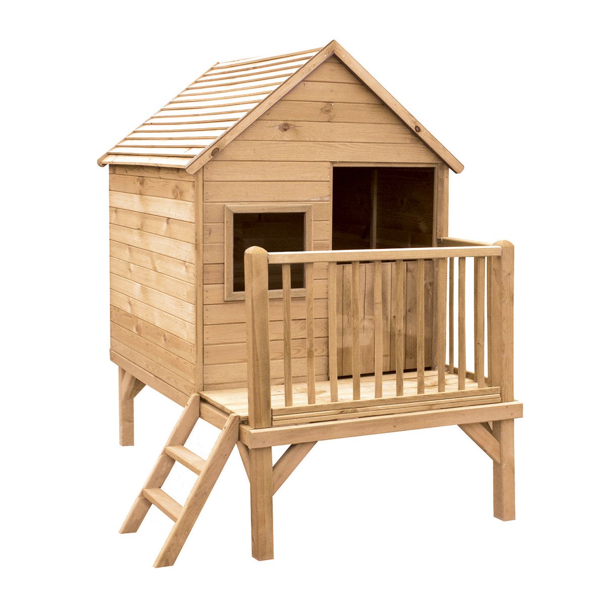 Maisonnette - Cabane En Bois Traité Pour Enfants, Winny bois, CEMONJARDIN