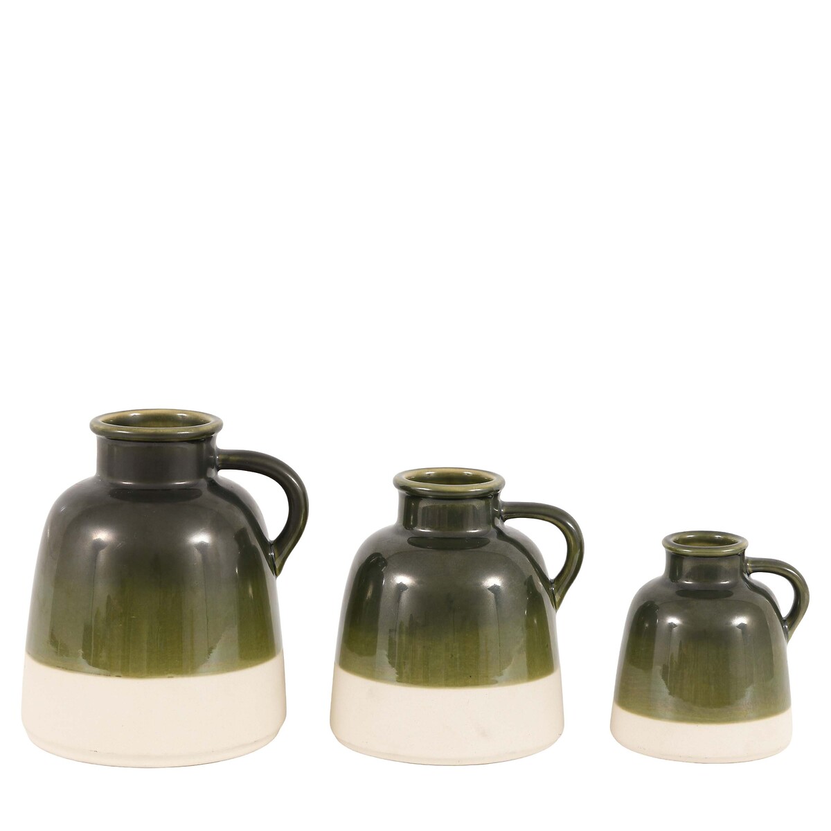 Set of 3 Salara Bud Vases green, ÉDITÉ
