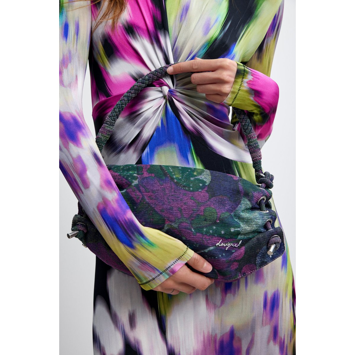SAC MOYEN M. C. LACROIX rouge, DESIGUAL