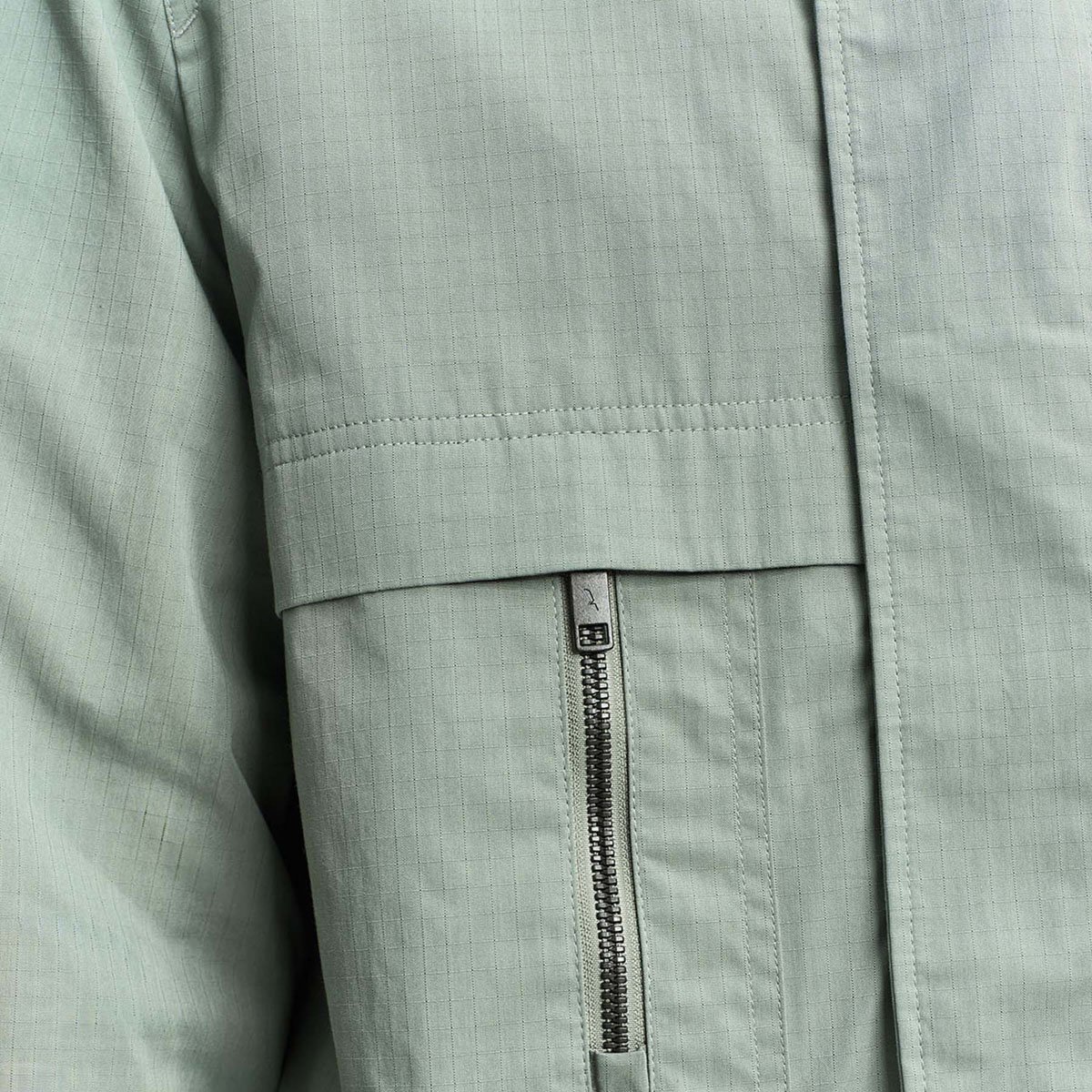 Veste déperlante multi-poches anti-UV vert amande, AIGLE