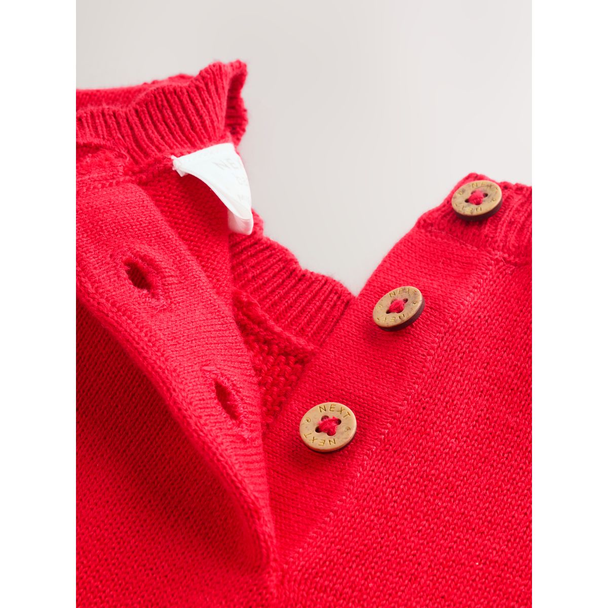 Robe bébé en mesh et collant maille, 2 p rouge, NEXT