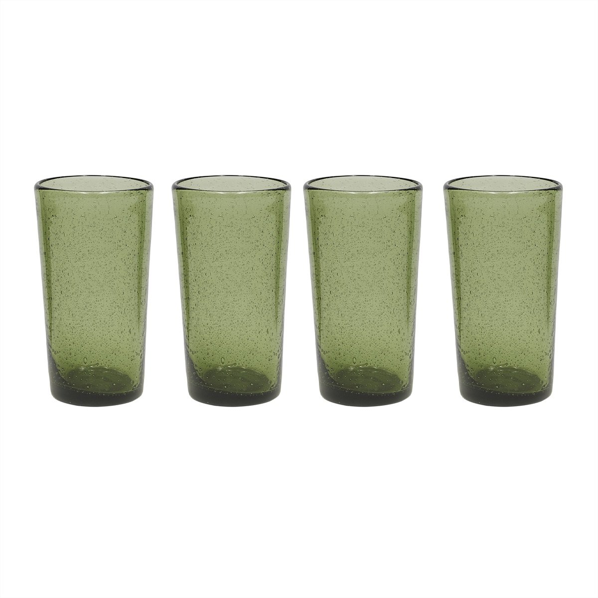 verre en verre à bulles LIVING vert, OYOY LIVING DESIGN