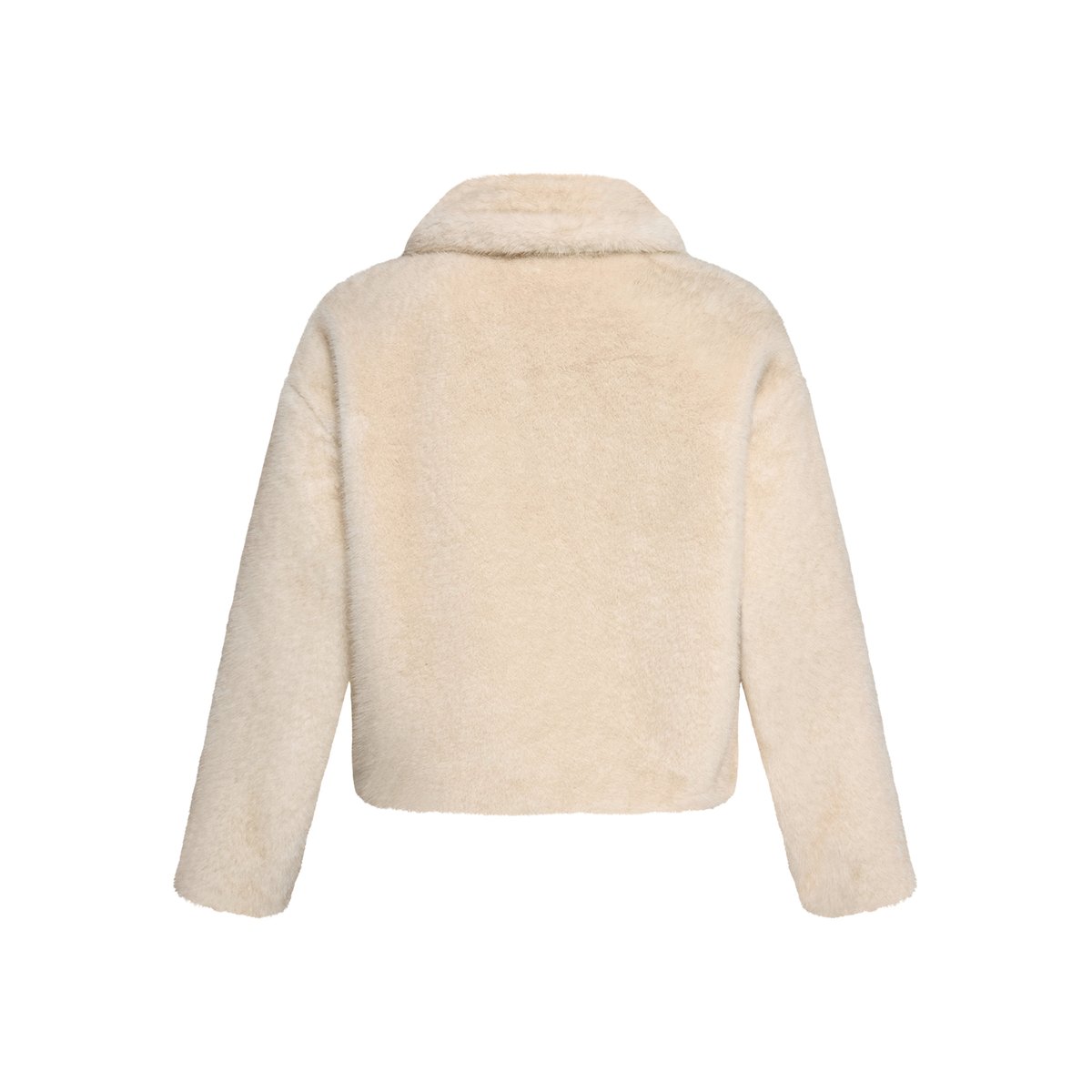 Veste en peluche à fermeture zippée french oak, ZERO