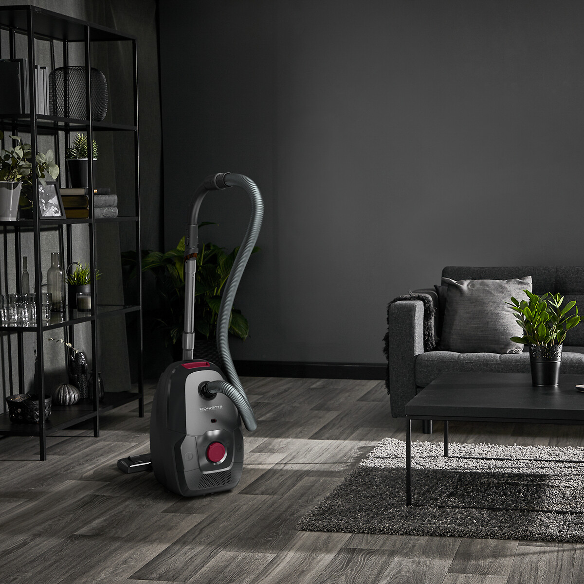 Aspirateur avec sac Green Force Max RO4933EA noir/bordeaux, ROWENTA