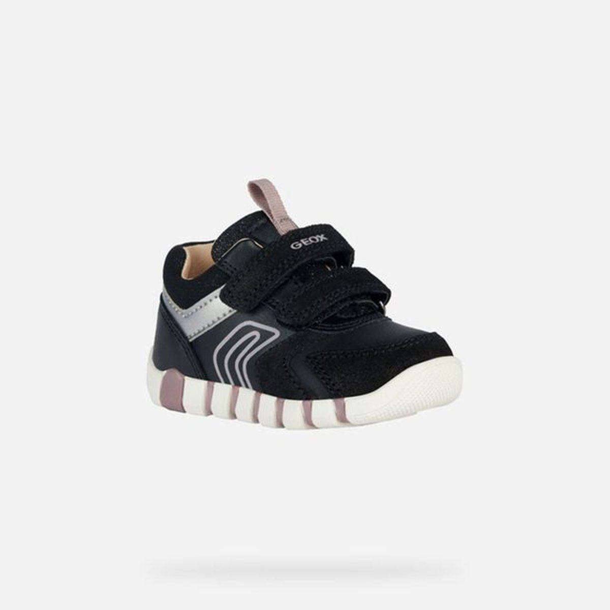 First Steps B IUPIDOO noir/rose foncé, GEOX