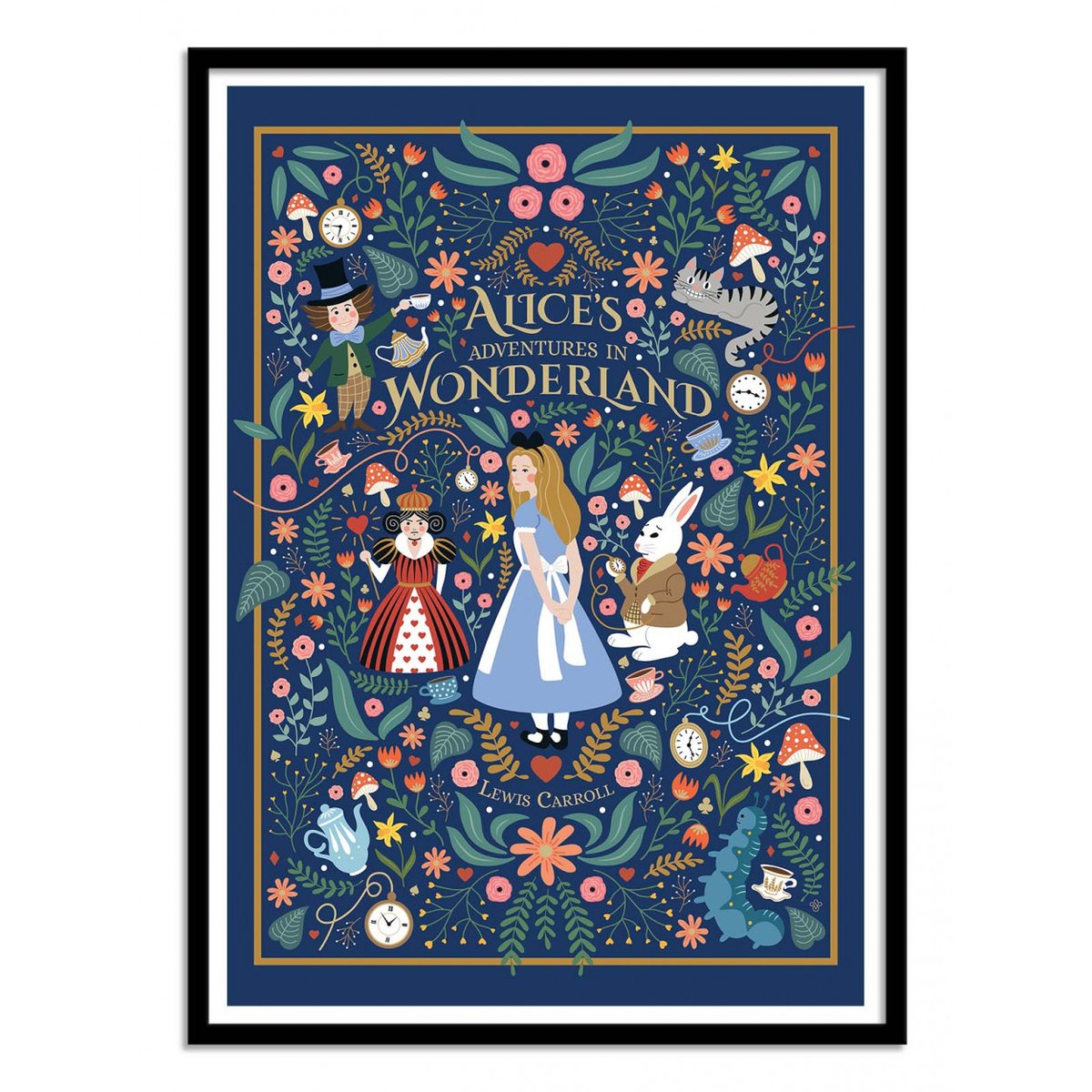Affiche d'art - Alice - Vesna Skornsek affiche d'art, WALL EDITIONS