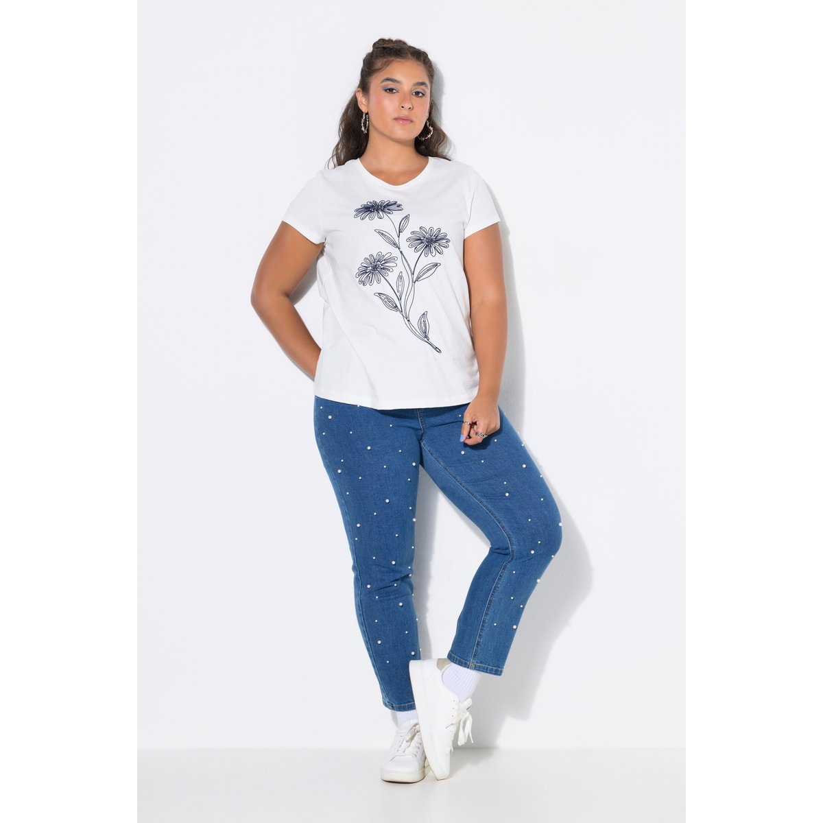 T-shirt, coupe classique blanc cassé, STUDIO UNTOLD