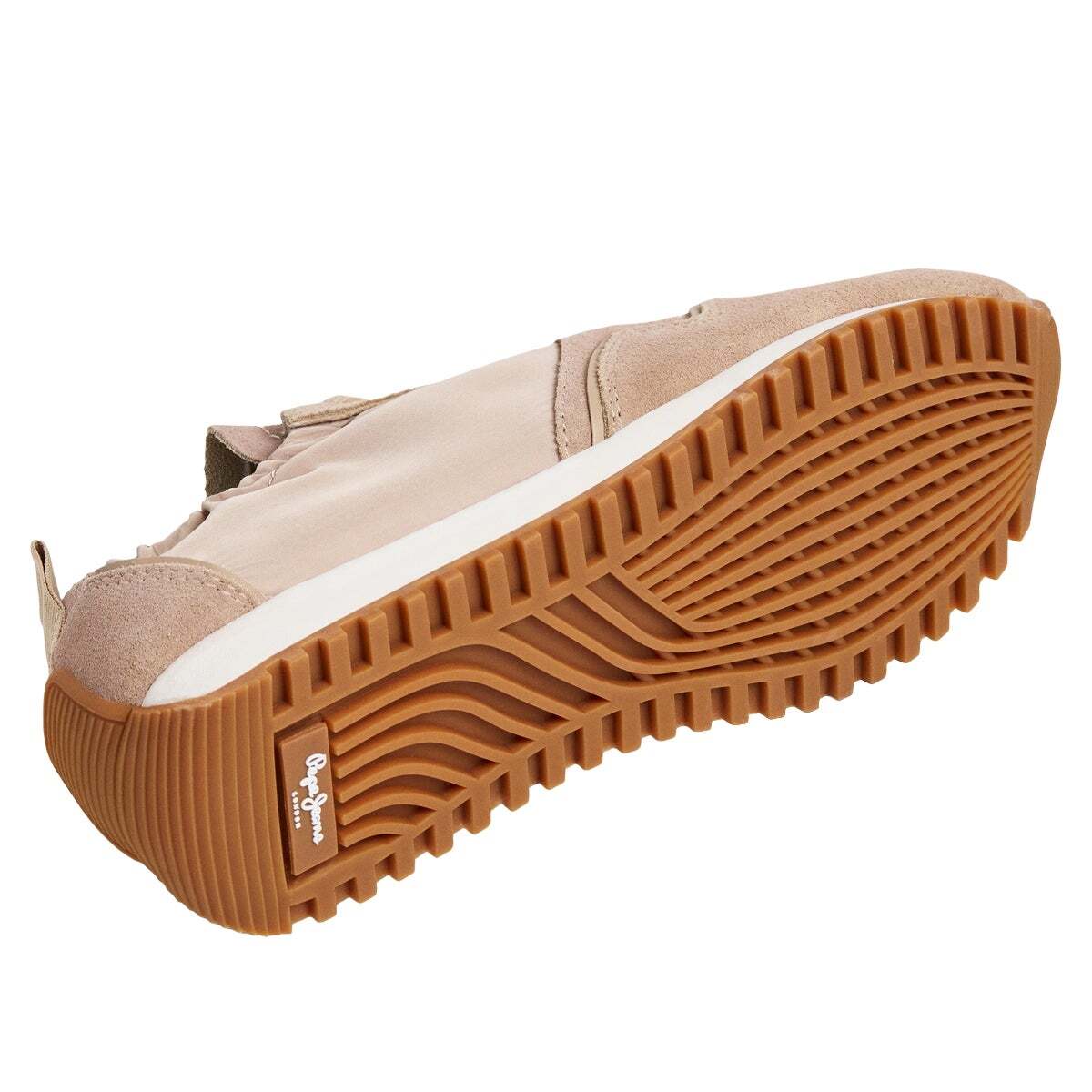 Baskets De Running D'inspiration Rétro beige taupe, PEPE JEANS