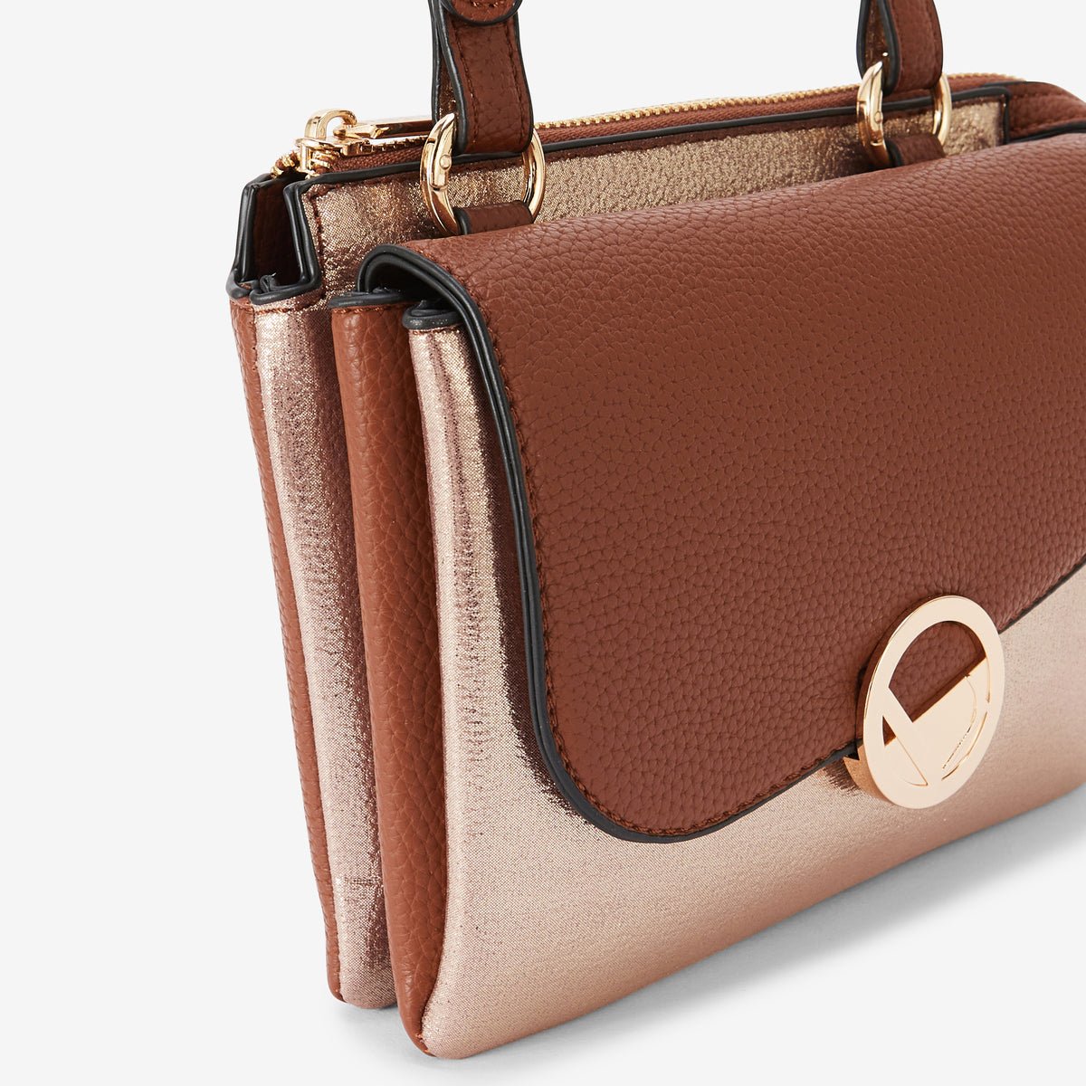 Petit sac multi poches  Romana camel,doré, LOLLIPOPS