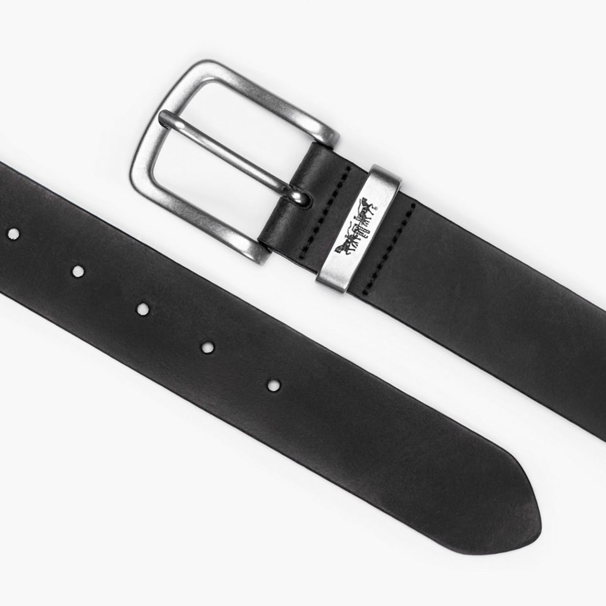 Ceinture métal Two Horse Keeper noir - caviar, LEVI'S