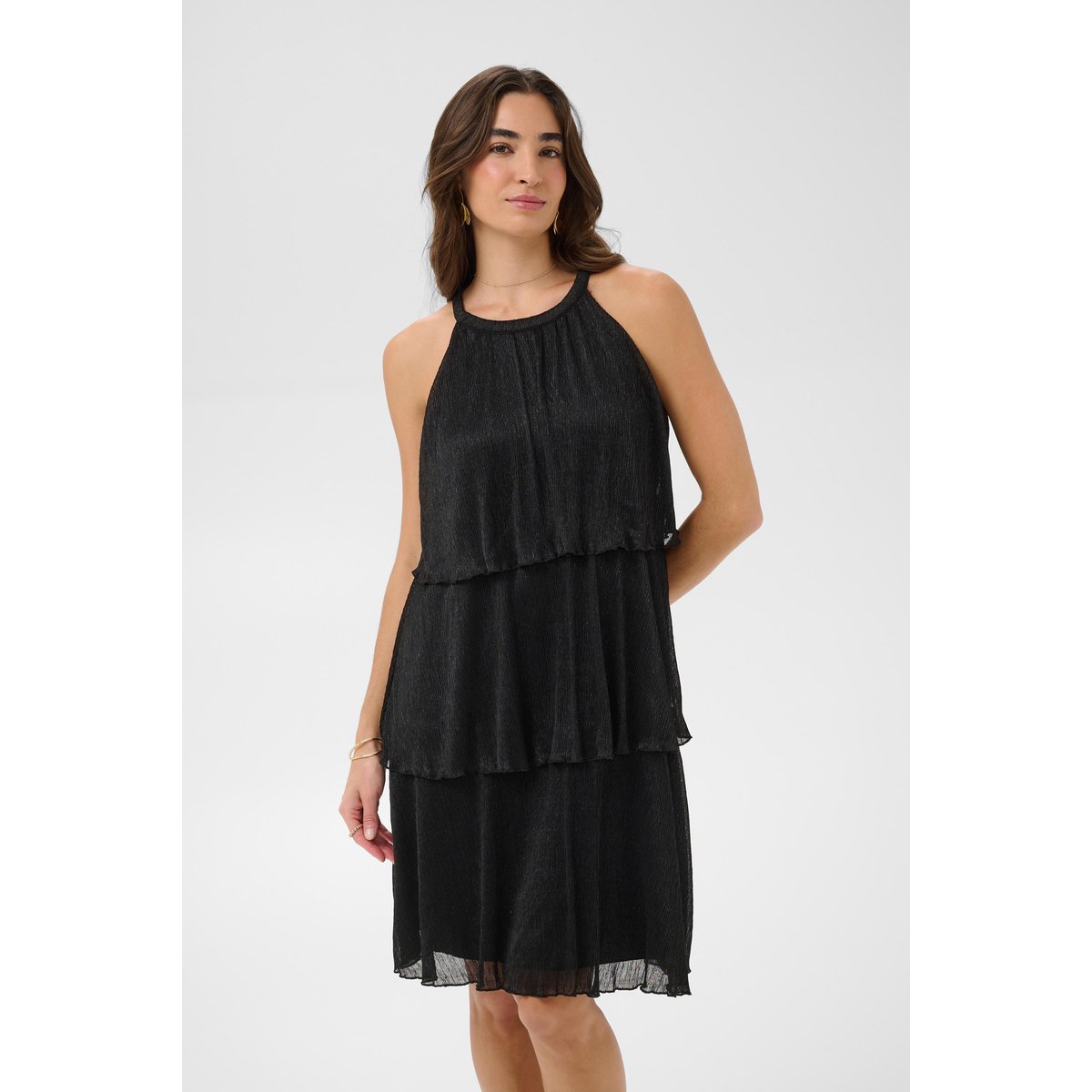 Robe noir black glitter, CREAM