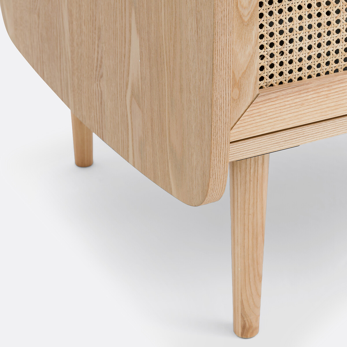 Table à langer cannage de rotin, Tempa chêne, LA REDOUTE INTERIEURS
