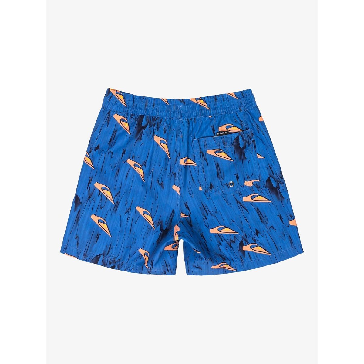 Swim Shorts blue print/yellow, QUIKSILVER