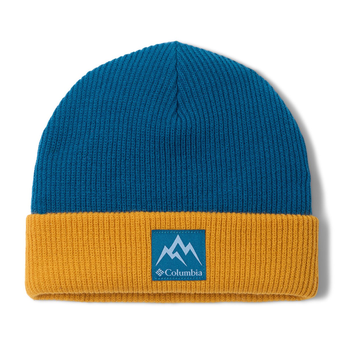 Bonnet à revers YOUTH WHIRLIBIRD™ bleu, COLUMBIA