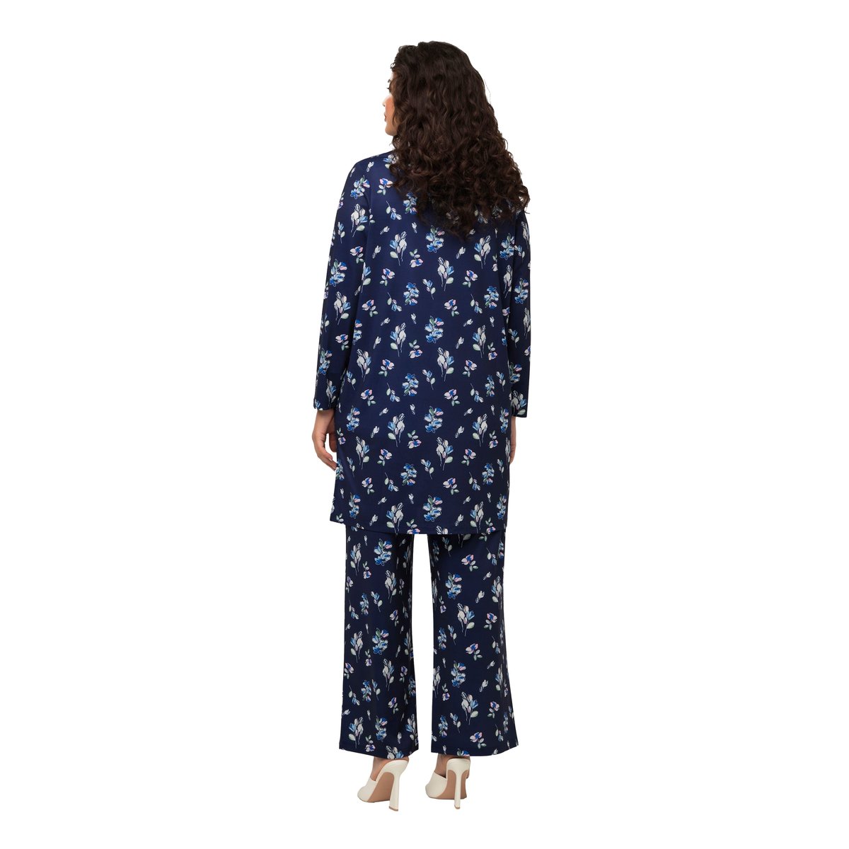 Veste en jersey à manches longues et col marine, ULLA POPKEN