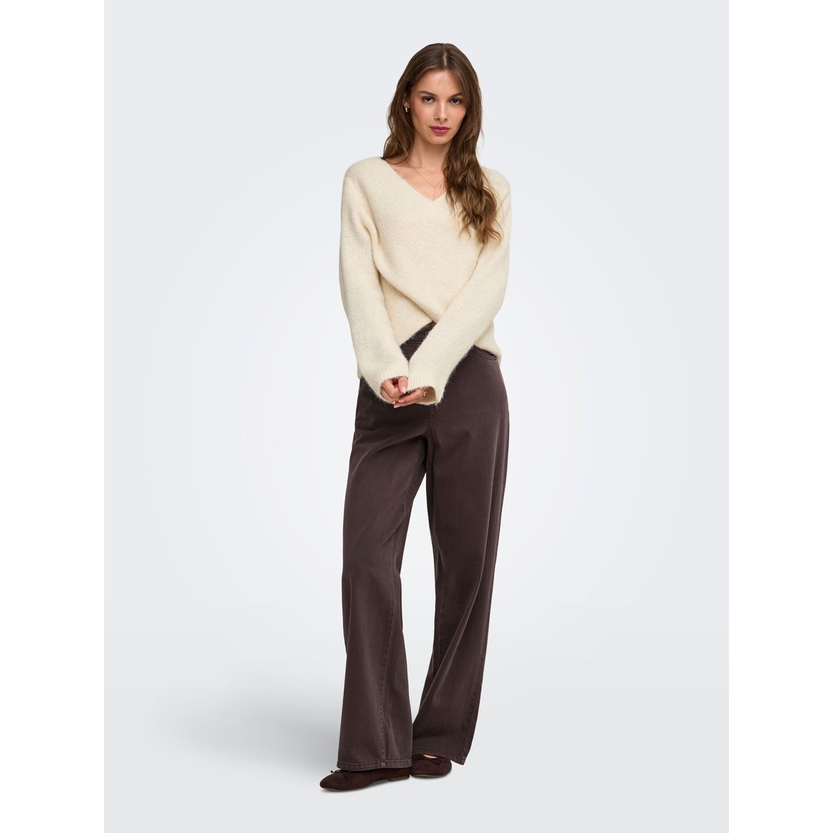 Pull En Maille birch 1, ONLY