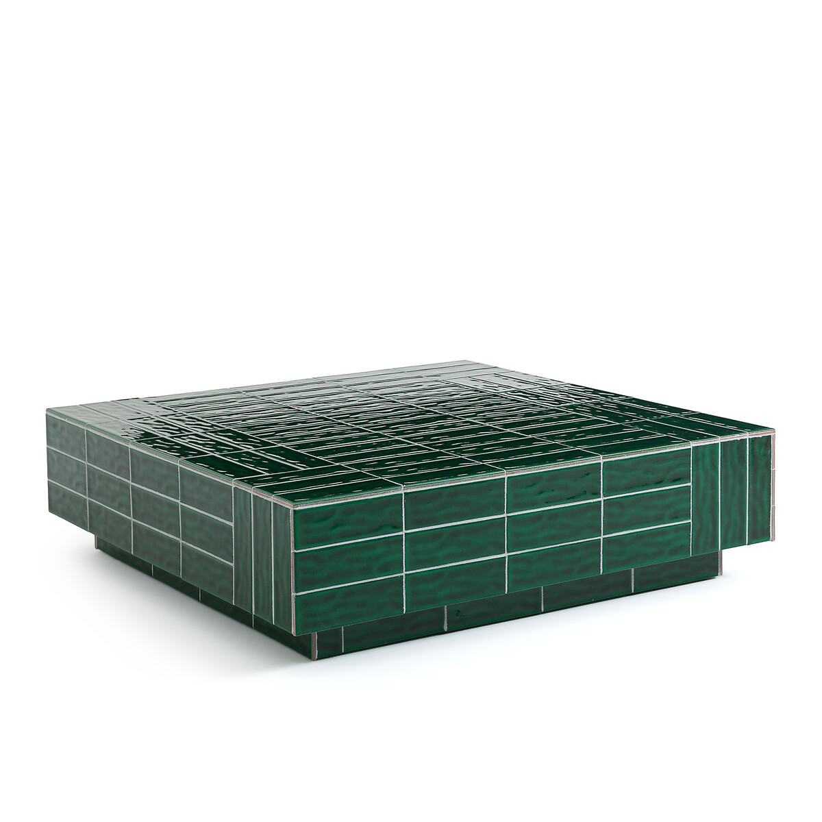 Salontafel in keramiek, Dendi jadegroen, AM.PM