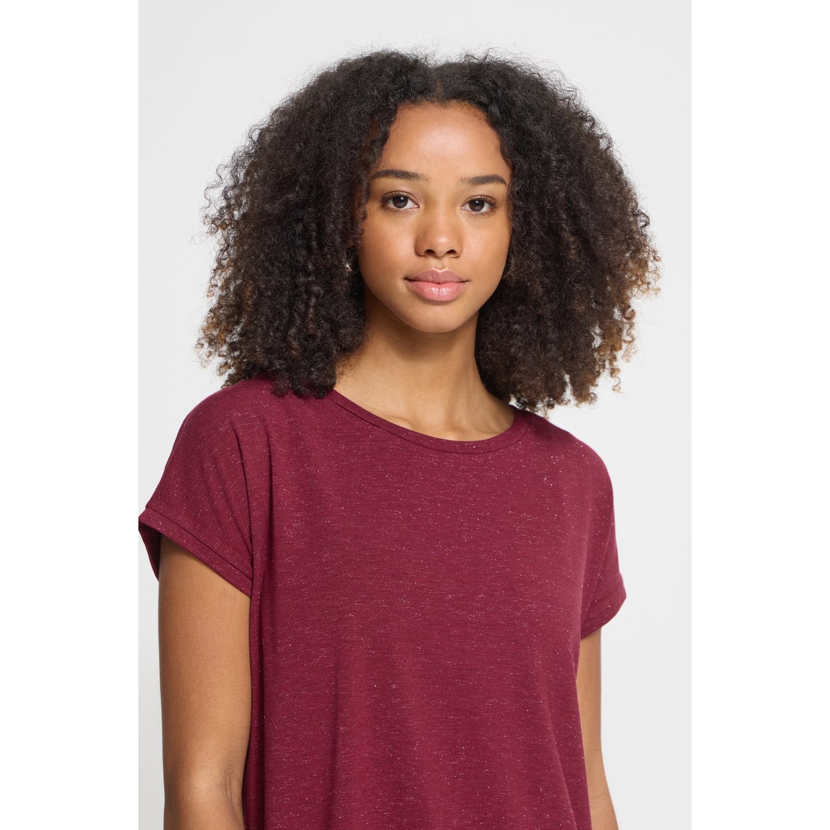 T-shirt rouge rhododendron, ICHI
