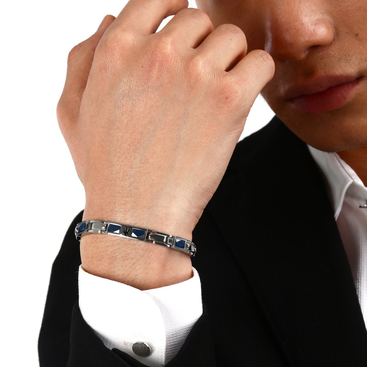 Bracelet CERAMIC bleu, MASERATI