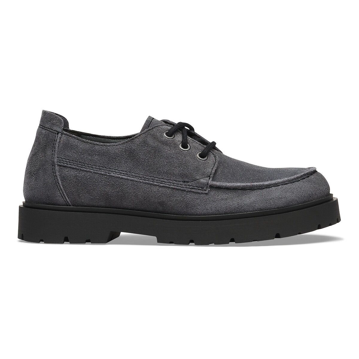 Highwood Moc Lace Low leather brogues black, BIRKENSTOCK